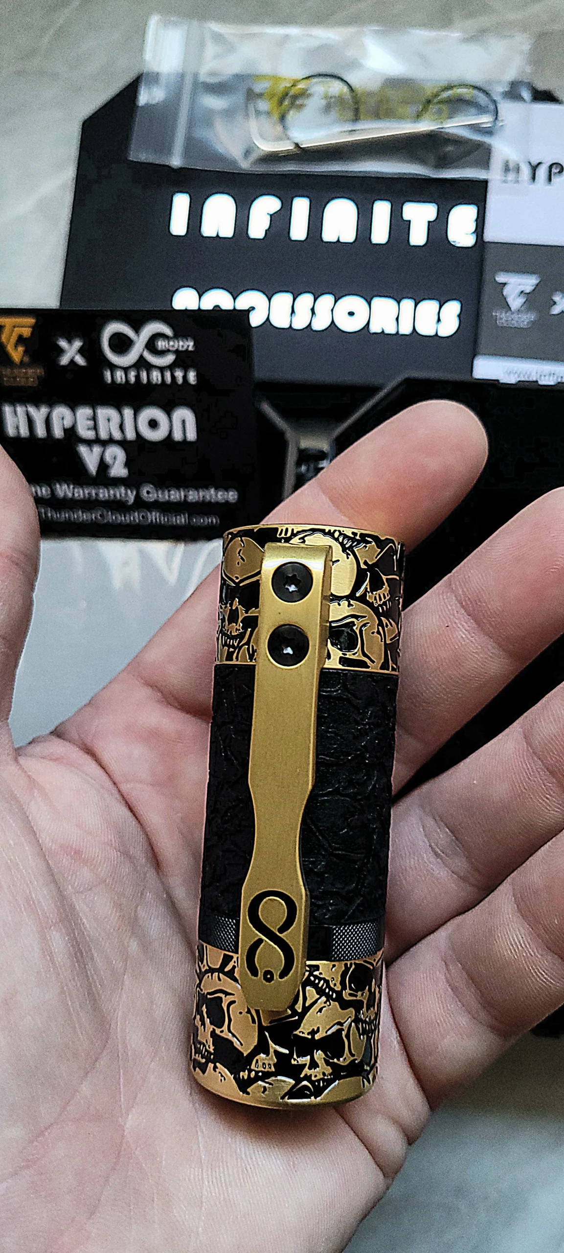 Hyperion V2 Mechanical Mod - A Pocket Rocket