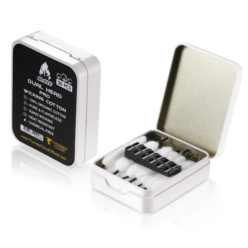 Blaze Dual Head Cotton White Background