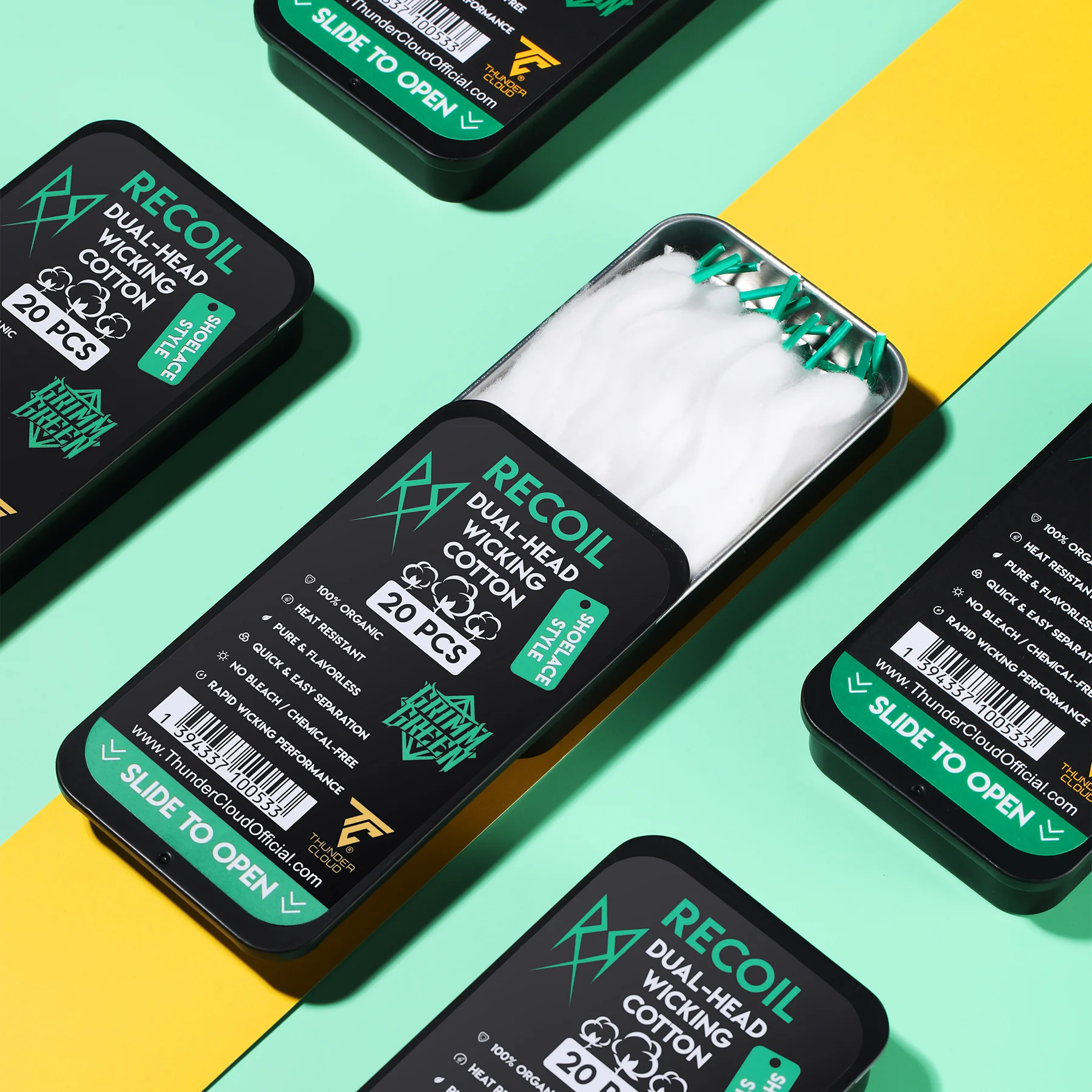 Recoil Dual Head Wicking Cotton 2