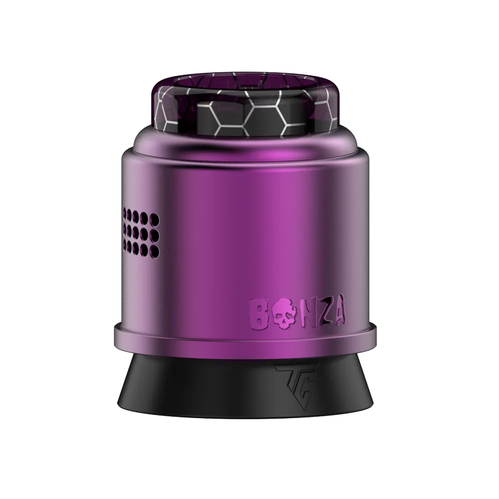 Home 63 Thundercloud vaping Bogan Bonza Pro Rda By Vaping Bogan Bonza Rda Purple Ring