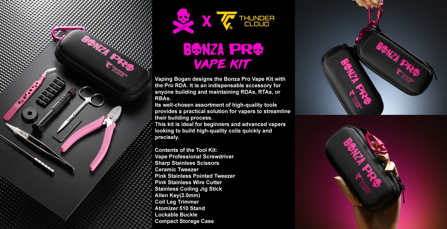 Thundercloudofficial Bonza Pro Vape Kit Product Details