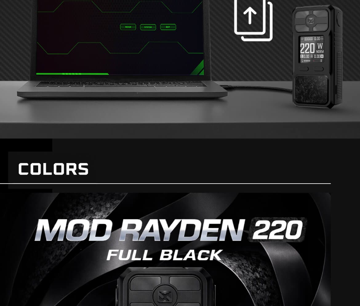 Rayden 220 Limited Edition Box Mod by BD Vape 12 Bd Vapwe 09